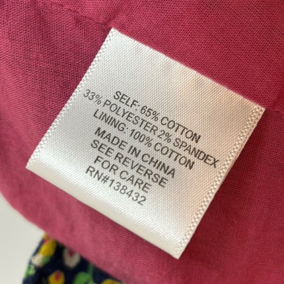 Modcloth Floral Blazer Jacket 1X Peplum Blue Casual Dainty Preppy Spring XL Cute - Picture 7 of 10